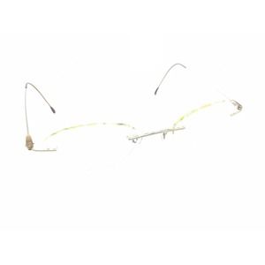 Silhouette Titanium Matte Gold Rimless Eyeglasses Frames 19 140 Austria Designer